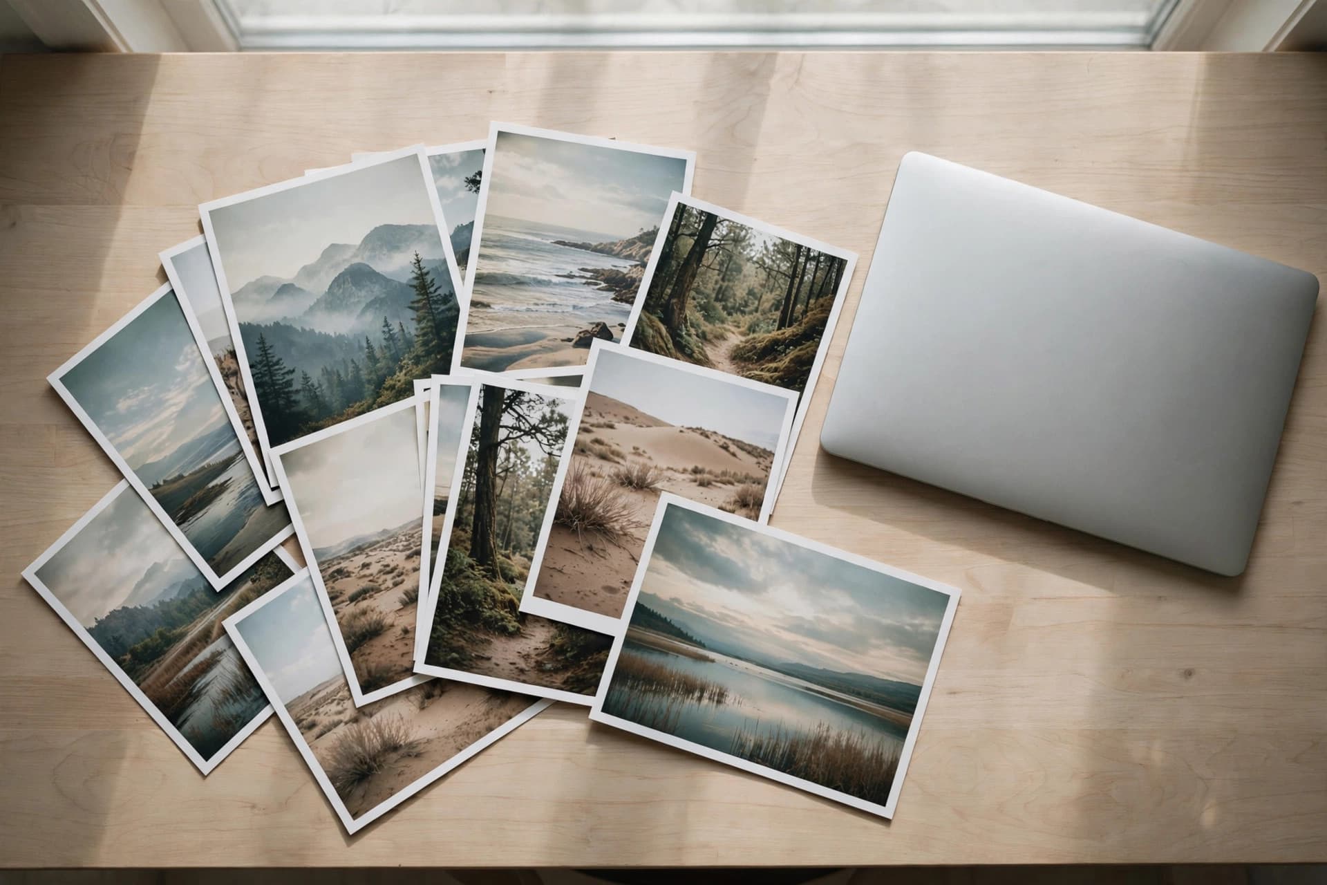 Hands holding a smartphone converting photos into a PDF document