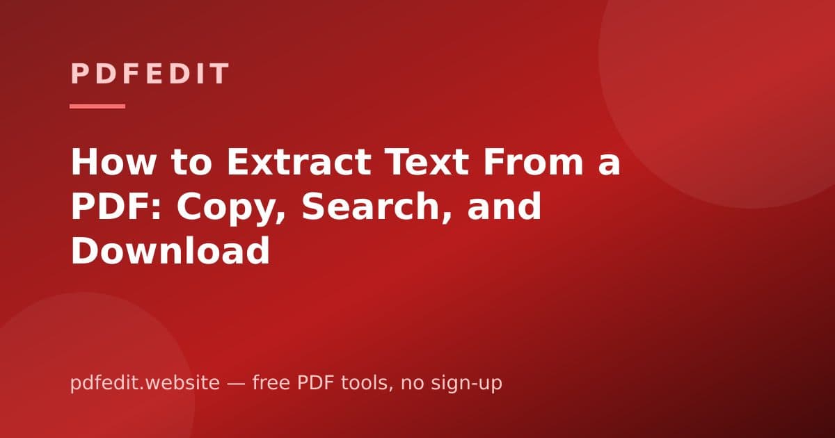 Highlighted text being extracted from a PDF document into a plain text view
