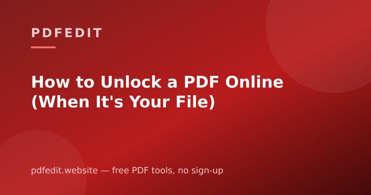 A padlock opening over a PDF document on a laptop screen